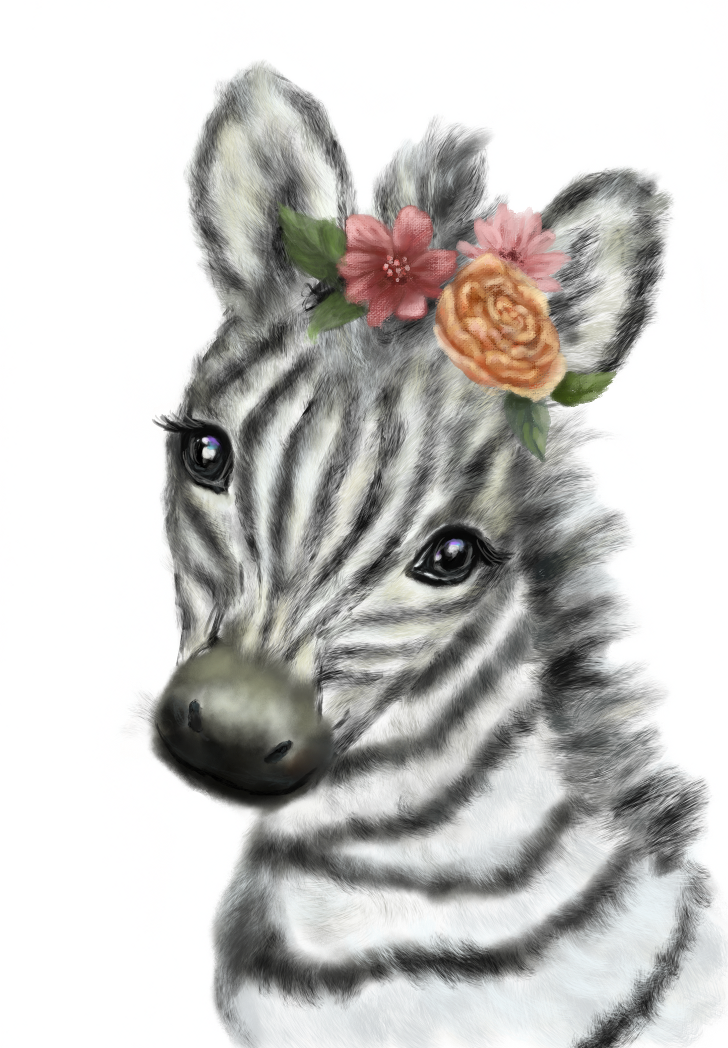 “Daisy Zebra” print